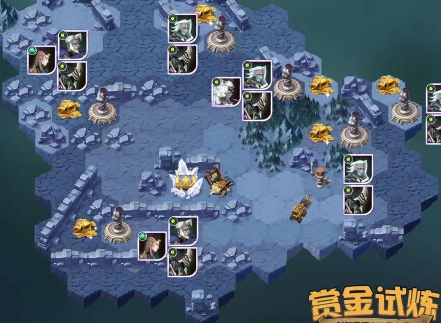 剑与远征亡灵雕骨匠赏金试炼攻略 亡灵雕骨匠试炼之地通关路线推荐