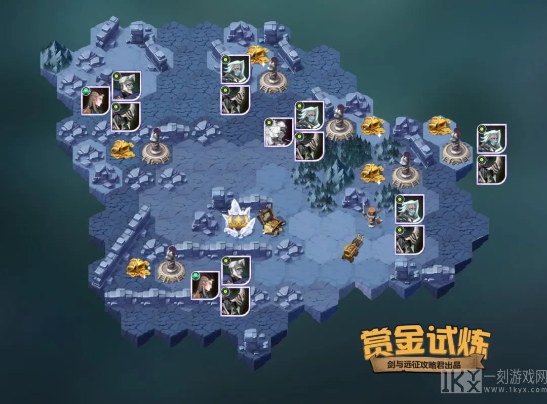 剑与远征亡灵雕骨匠赏金试炼攻略 亡灵雕骨匠试炼之地通关路线推荐[多图]图片1