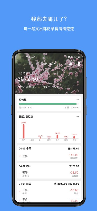钱迹记账