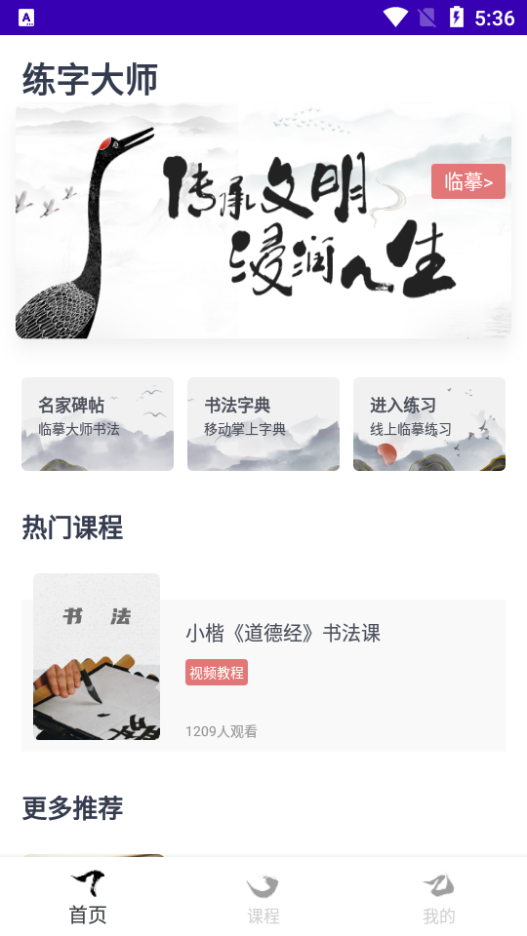练字大师app