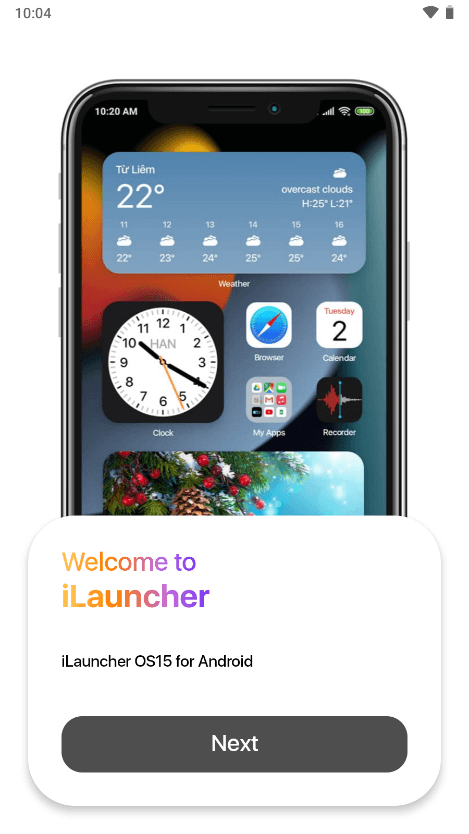 小房子启动器仿ios