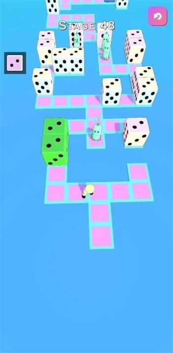 骰子翻滚3D