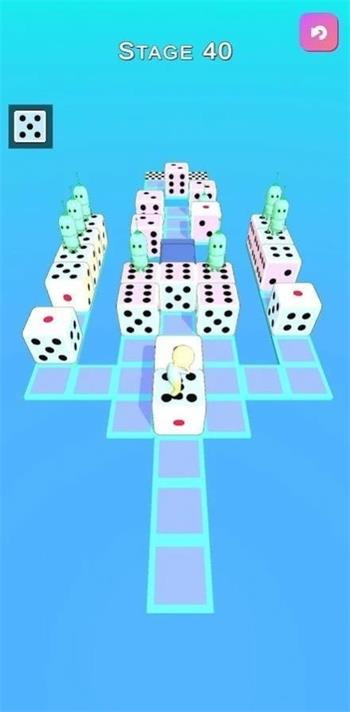 骰子翻滚3D