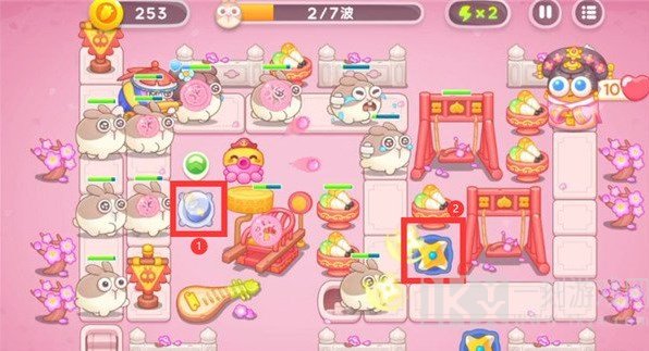保卫萝卜4秋妃传1关攻略大全