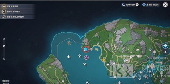 原神检修梅洛彼得堡附近的下水管道通关攻略图