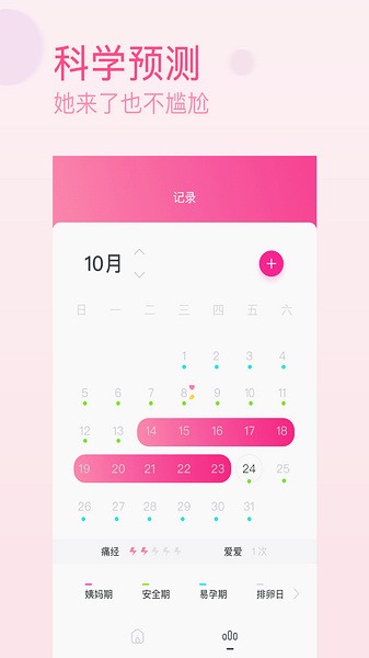 月经期生理期助手