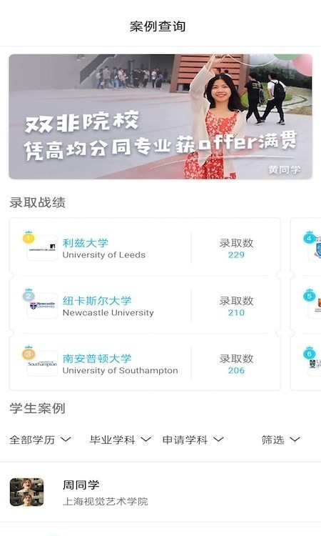 留学案例