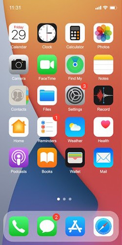 仿ios13启动器