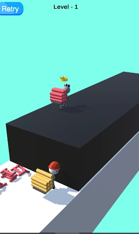 梯子奔跑3d