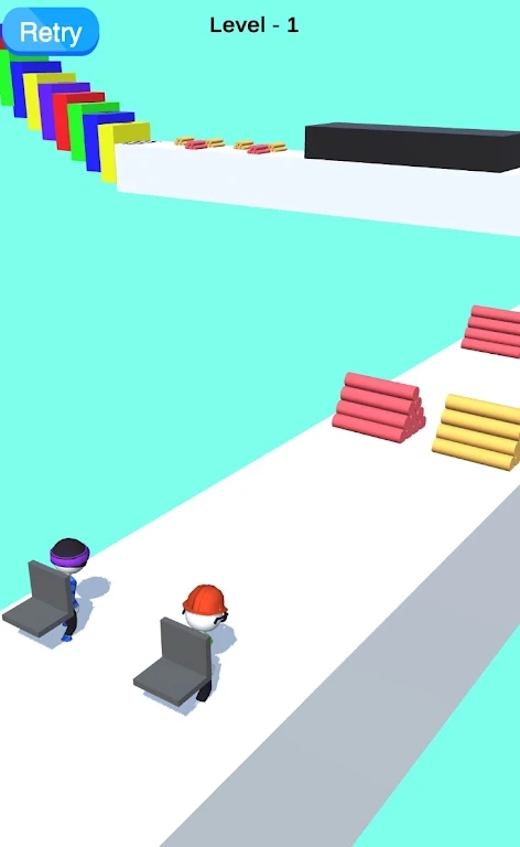 梯子奔跑3d
