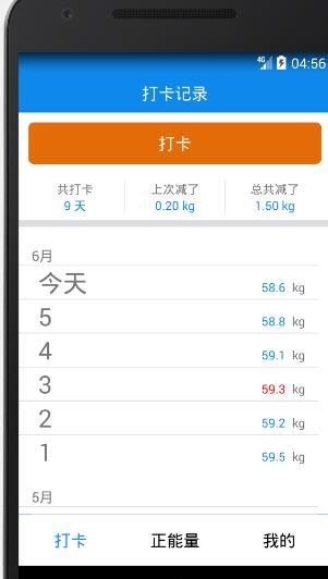 减肥嘀卡