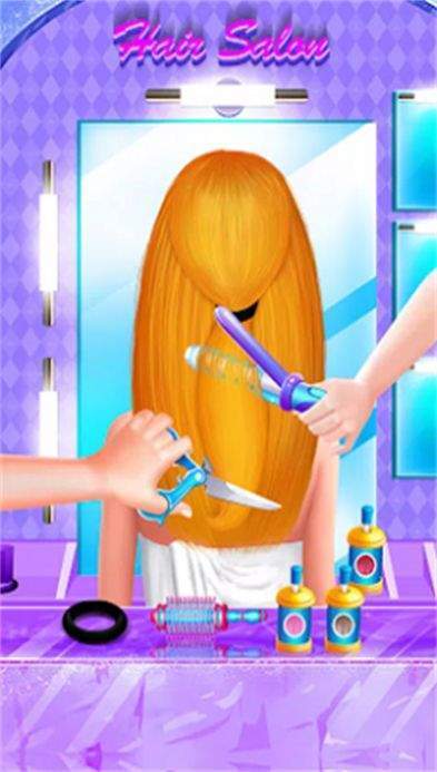 女孩发型沙龙