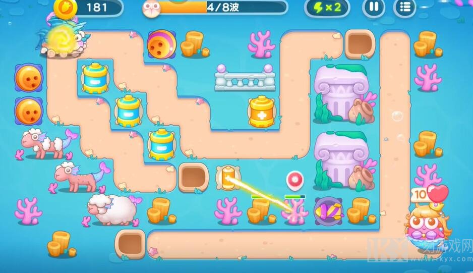 保卫萝卜4海的闺女59关攻略 海的闺女第59关图文通关流程[多图]图片3