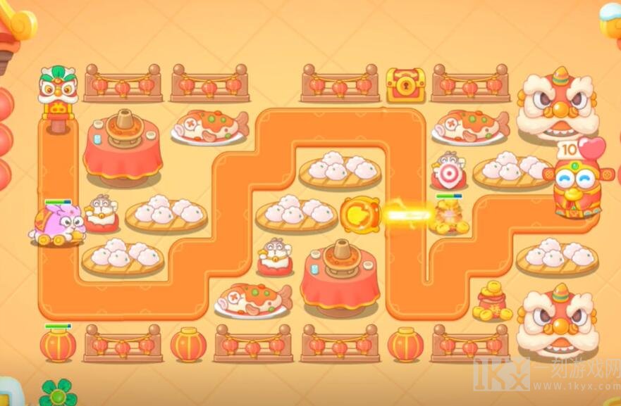 保卫萝卜4福神大作战第1关攻略 福神大作战第1关图文通关流程[多图]图片2