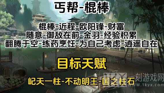 射雕手游全门派职业天赋推荐 全门派最强天赋选择攻略