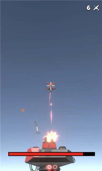 防空飞机射击