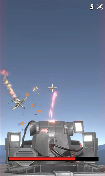 防空飞机射击