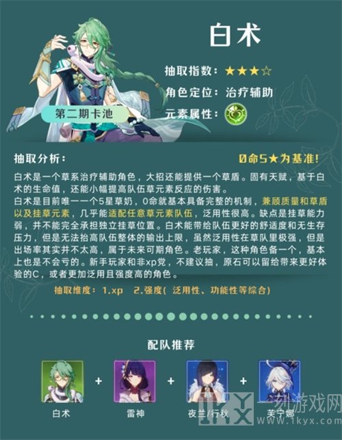 原神4.6版本角色和武器值得抽吗 4.6版本角色和武器抽取建议