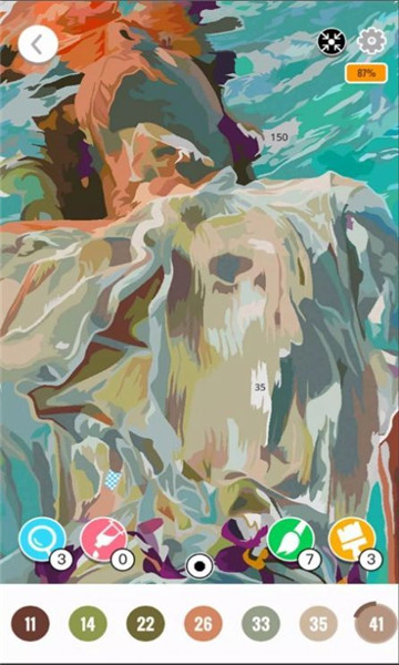 数字油画涂色