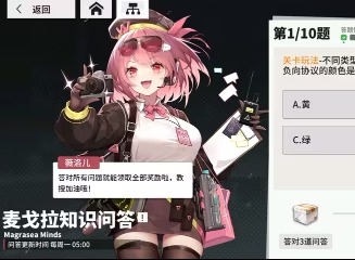 少女前线云图计划麦戈拉知识问答答案是什么 麦戈拉知识问答第六十周答案