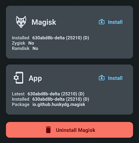 Magisk Delta狐狸面具