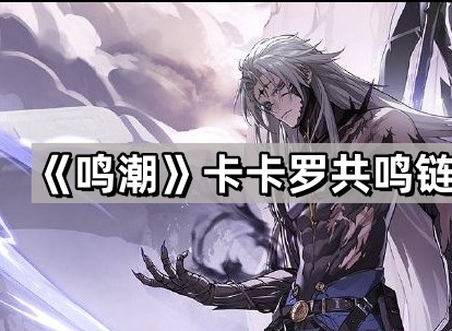 鸣潮卡卡罗角色攻略 鸣潮卡卡罗怎么样？