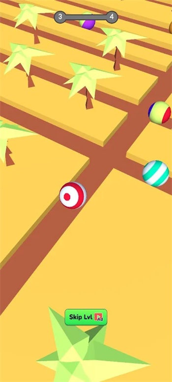 球和路径