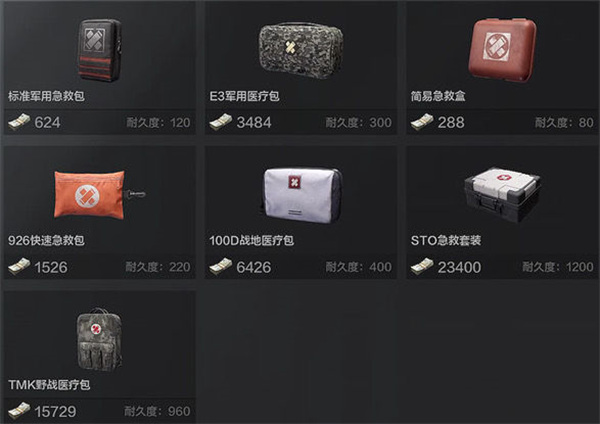 暗区突围药物有什么作用 药物作用介绍