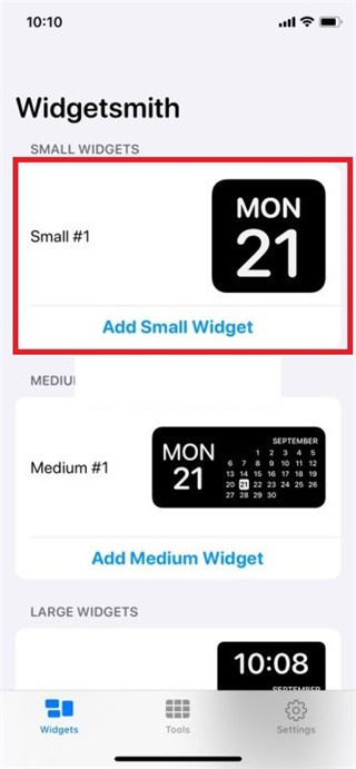 Widgetsmith设置照片到桌面教程