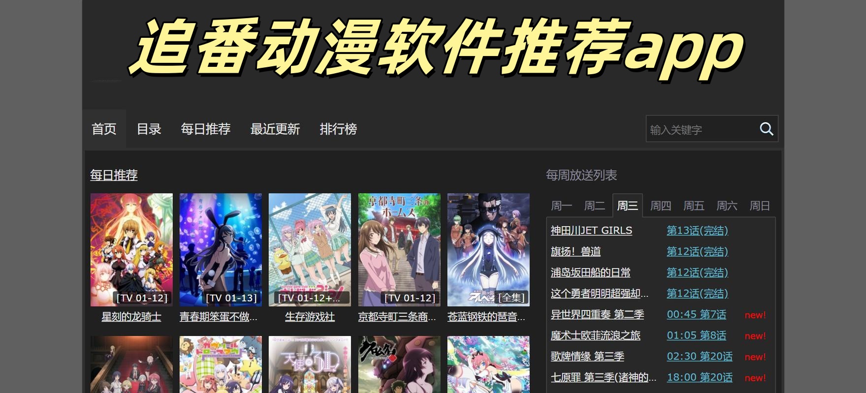 追番