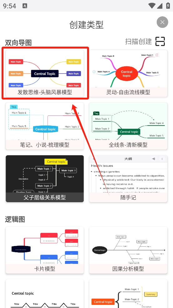 寻简思维导图