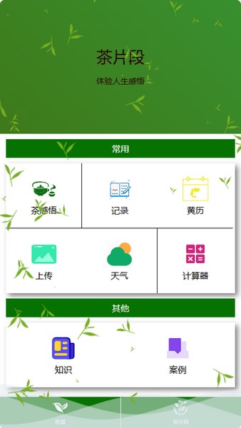 茶片段