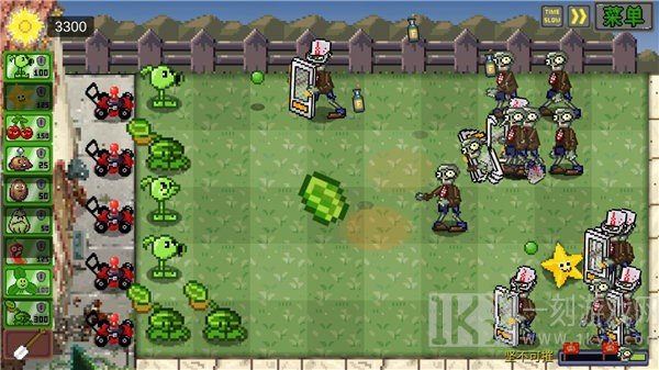 pvz像素版