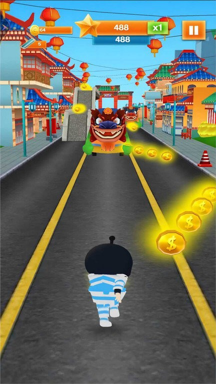 仔仔跑酷向前冲 1.0