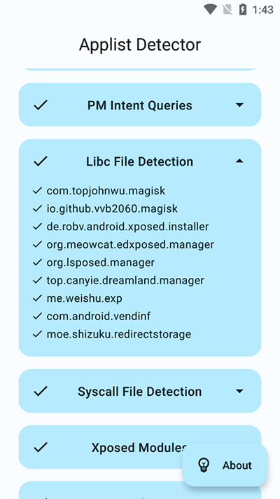 Applist Detector
