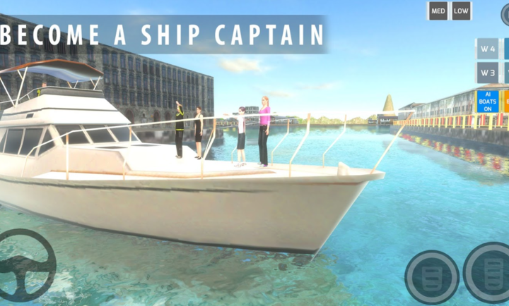 喷射快艇模拟器